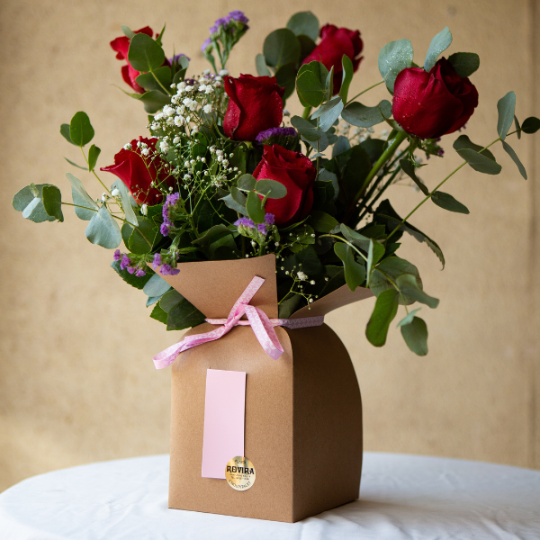 BOX Especial de Rosas Rojas